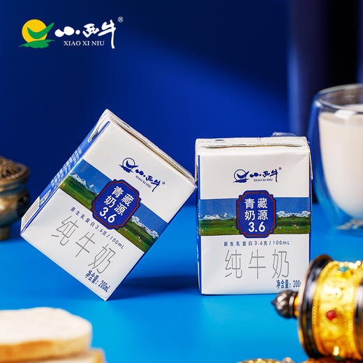 【光明&小西牛】小方砖纯牛奶营养儿童早餐奶200ml*16盒整箱 商品图7