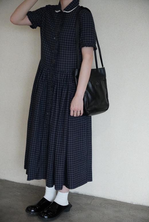 Khadi and co格纹连衣裙 商品图0