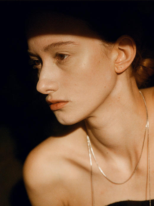 ABOAB｜SKY Mirror necklace [ 项链 金 / 银 ]【TEN CHI】 商品图4