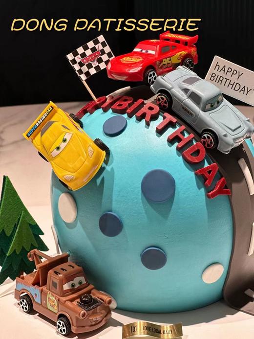 闪电麦昆 · 奶油霜蛋糕 商品图1