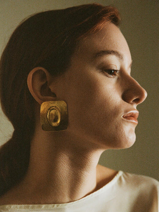 ABOAB｜CHI PLUS Earrings [大号耳环 金 / 银 ]【TEN CHI】 商品图1