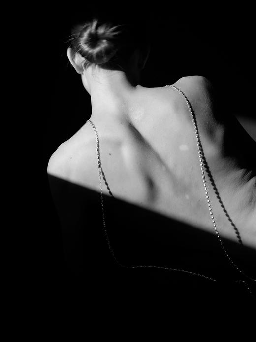 ABOAB｜DROPS Long necklace [ 项链  银 ]【TEN CHI】 商品图3