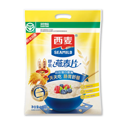 西麦即食燕麦片（1.5KG袋装） 商品图0