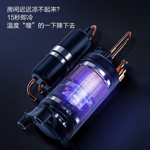 统帅（Leader）海尔出品空调柜机2匹立柜式新一级能效内外机自清洁独立除湿WIFI智控节能空调KFR-50LW/02WDB81TU1 商品图4