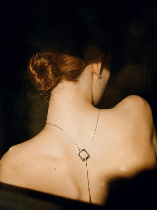 ABOAB｜SKY Mirror necklace [ 项链 金 / 银 ]【TEN CHI】 商品图3