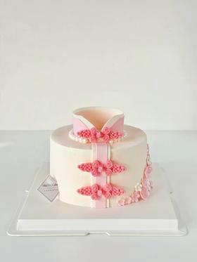 (南宁店)定制款蛋糕 - 旗袍