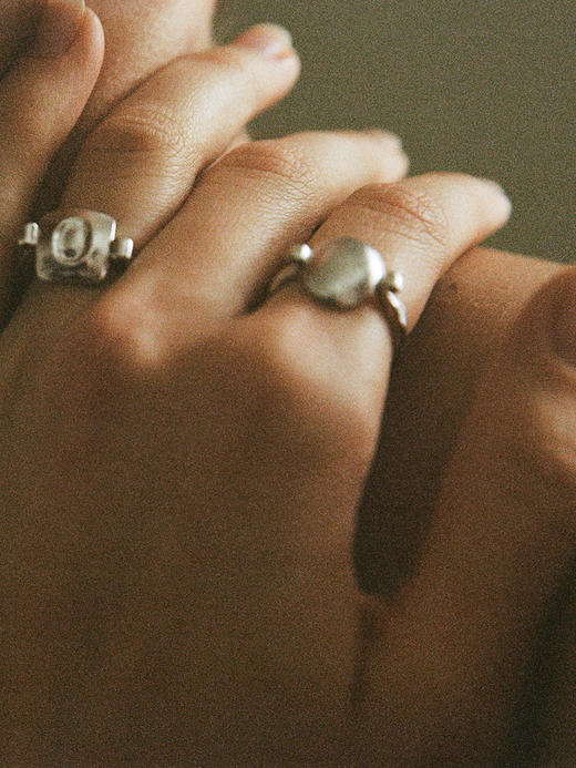 ABOAB｜CHI 70s Ring [ 开口戒指 金 / 银 ]【TEN CHI】 商品图3