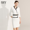 IWY/春夏中袖假两件连衣裙工装裙高端气质职业装女神范套装时尚工作服Q12301 商品缩略图6