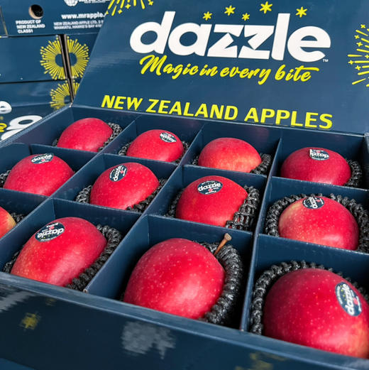 【新西兰 丹硕苹果】新西兰 进口丹硕小苹果，个头适中，脆甜口感，礼盒装送人可选搭配！ 商品图1