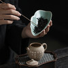 汝山明丨仿古豆青釉轻舟茶则 商品缩略图2