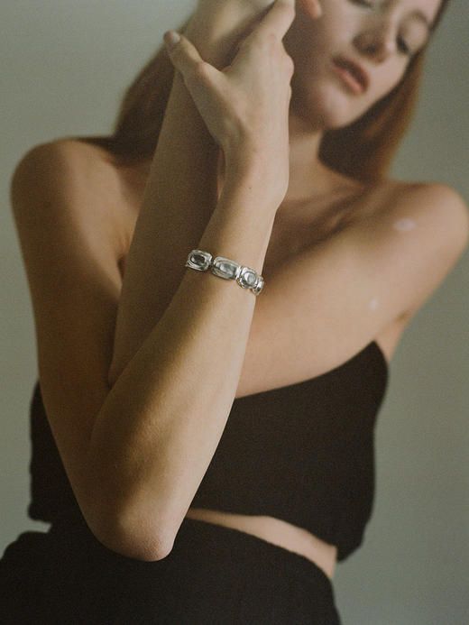 ABOAB｜STONE Bracelet [ 手镯  银 ]【TEN CHI】 商品图0