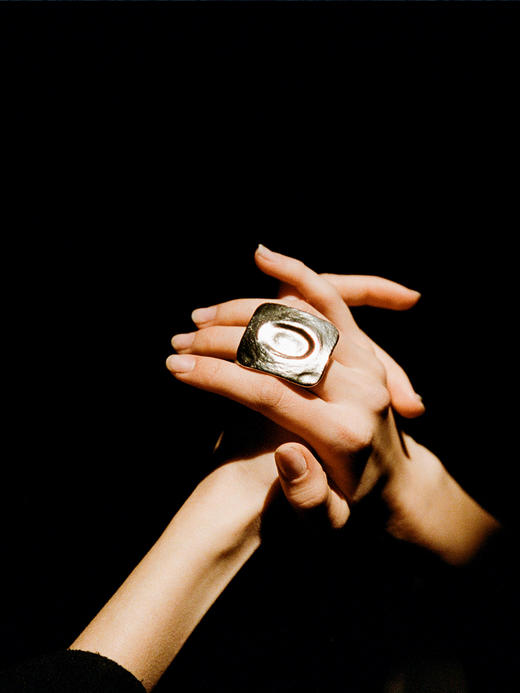 ABOAB｜CHI  Ring [ 开口戒指 金 / 银 ]【TEN CHI】 商品图0