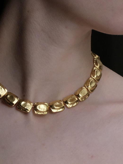 ABOAB｜STONE Chain necklace [ 项链 金 / 银 ]【TEN CHI】 商品图3