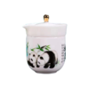 《执夷-熊猫》熊猫旅行茶具，徐建勇老师签章，堆金工艺 温润如玉 通透洁白，精美好礼 馈赠佳选 商品缩略图9