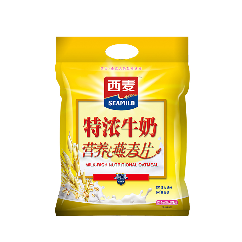 特浓牛奶营养燕麦片700g