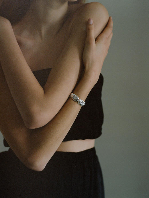 ABOAB｜STONE Bracelet [ 手镯  银 ]【TEN CHI】 商品图2