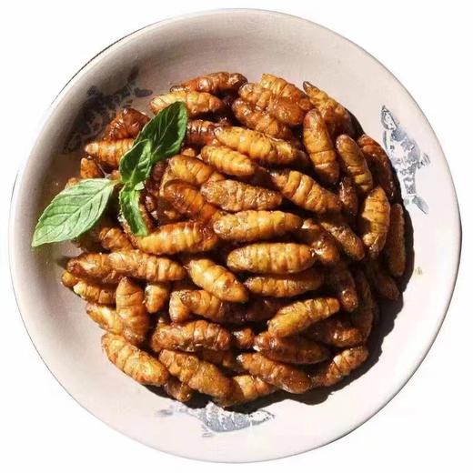 香酥金丝蚕蛹2桶 商品图3