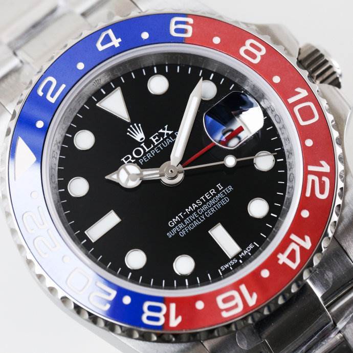 DJ厂劳力士可乐圈/百事圈/红蓝圈格林尼治二代陶瓷圈口版评测