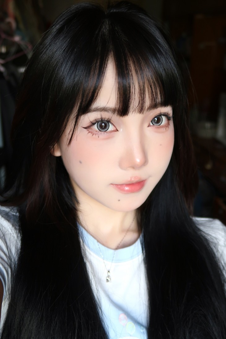 Jellibo美瞳 年抛隐形眼镜 溜溜球 14.2mm 1副/2片 左右度数可不同-VVCON美瞳商城17