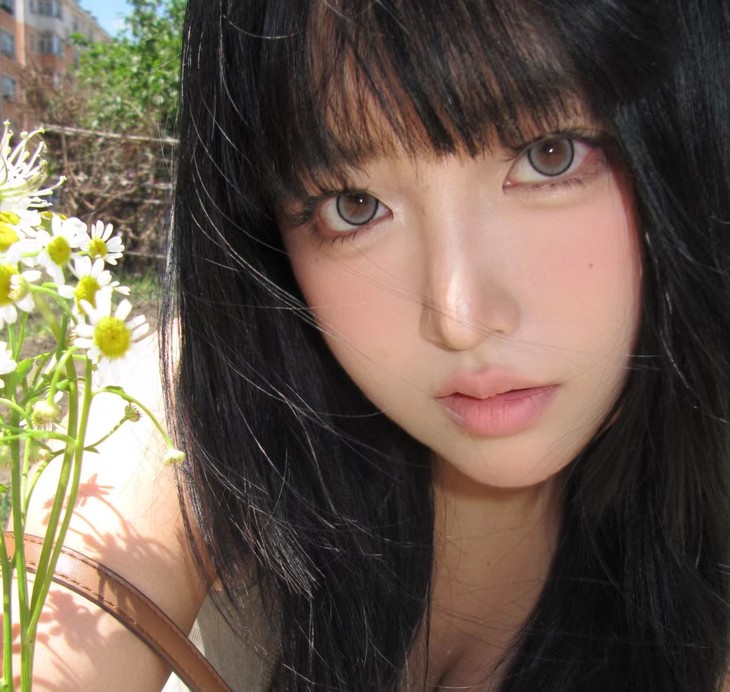Jellibo美瞳 年抛隐形眼镜 溜溜球 14.2mm 1副/2片 左右度数可不同-VVCON美瞳商城13