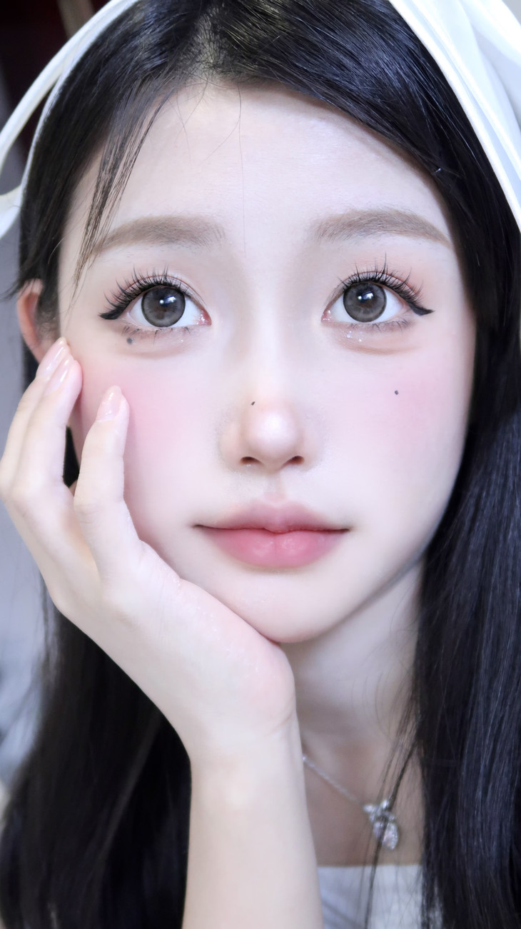 DEEKAY美瞳 年抛隐形眼镜 G376 14.2mm 1副/2片 左右度数可不同-VVCON美瞳网10