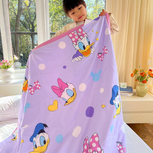 【59元/2条】Disney迪士尼儿童夏被天然凉感儿童A类夏凉被幼儿园yi菌被子【赠礼袋】 商品图3