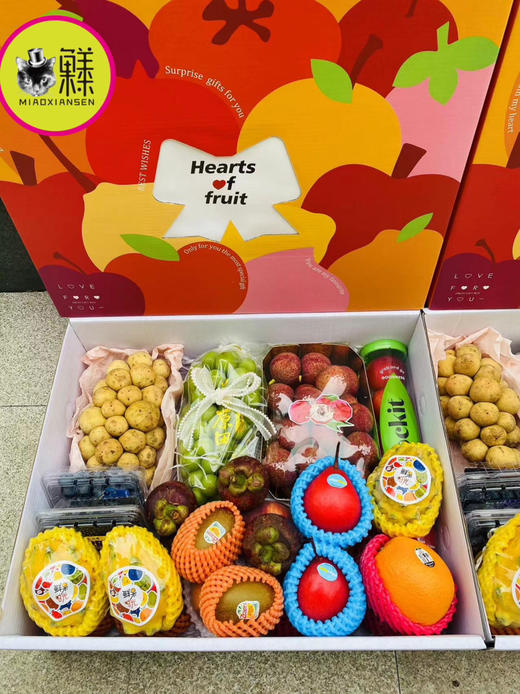 高配豪华拼装进口水果礼盒💝 商品图6