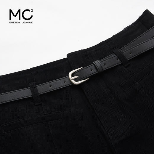 女装开扣配皮带A摆宽松裙裤-P026K3222026 商品图1