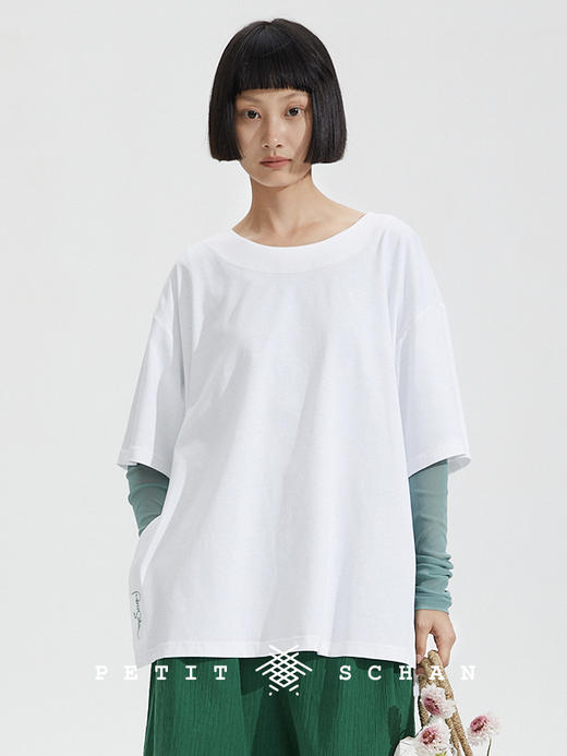 PETIT SCHAN小闪  CLO#290 Fruits Basket 水果篮子 日本进口网纱高饱和半透明纤薄透气打底防晒衫 商品图4