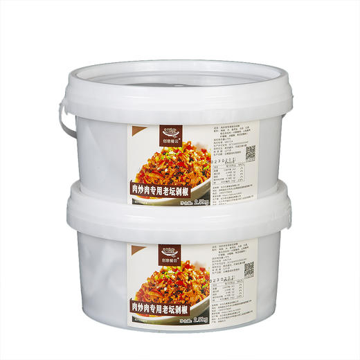 餐云肉炒肉专用剁椒酱   湘菜大师创新研发即辣椒炒肉之后的第二道经典创新肉炒肉  一道菜撑起一家店  实现标准化操作  （5斤装一桶做50份） 商品图1