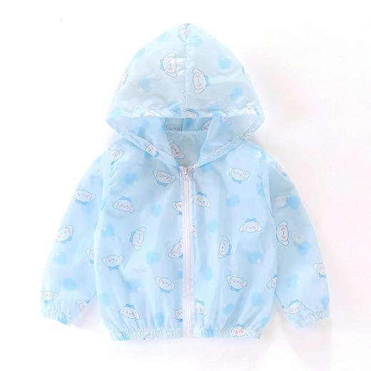 儿童夏季防晒衣轻薄透气女童皮肤衣小童宝宝洋气休闲连帽薄款外套 商品图4