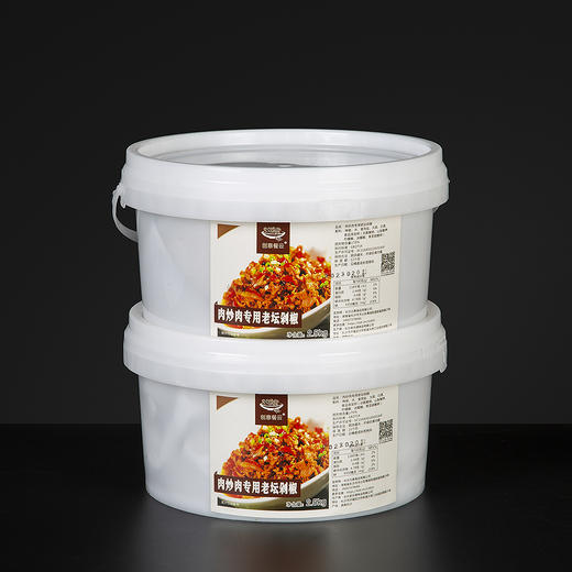 餐云肉炒肉专用剁椒酱   湘菜大师创新研发即辣椒炒肉之后的第二道经典创新肉炒肉  一道菜撑起一家店  实现标准化操作  （5斤装一桶做50份） 商品图2