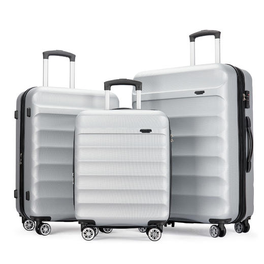 银座新款扩展伸缩维大容量ABS拉链箱9123-ET 商品图1