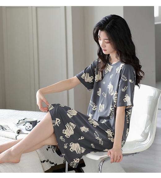 阳光笑脸可爱泰迪熊家居裙系列 商品图3