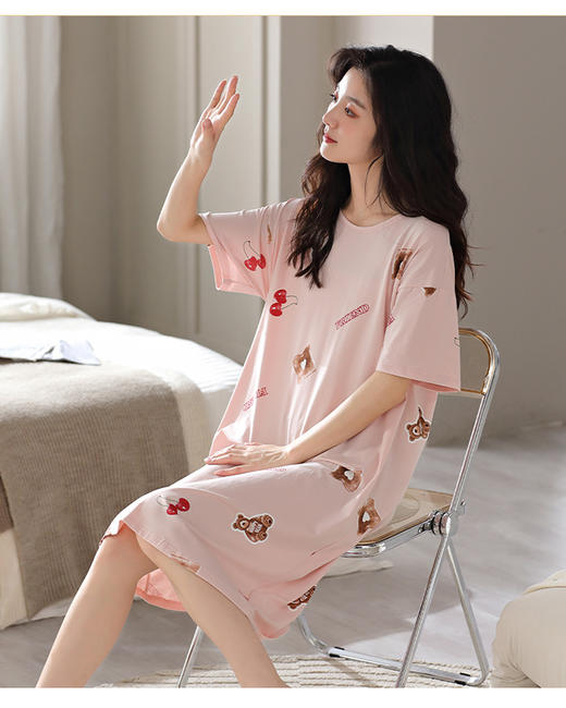 阳光笑脸可爱泰迪熊家居裙系列 商品图0