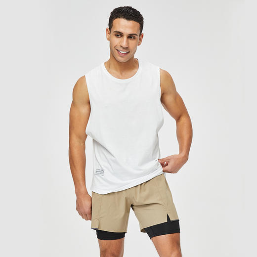 跃牌【跃LEAP-ACTIVE】系列宽松无袖男款美式篮球运动背心G30 商品图1