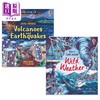 【中商原版】Usborne Look Inside 尤斯伯恩看里面 纸板书绘本2册套装 火山地震Volcanoes Earthquakes 恶劣天气Wild Weather 商品缩略图0