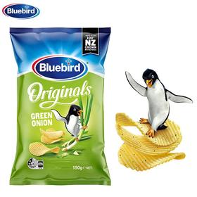 Bluebird香葱味薯片150g/袋