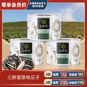 三胖蛋原味瓜子中端礼盒