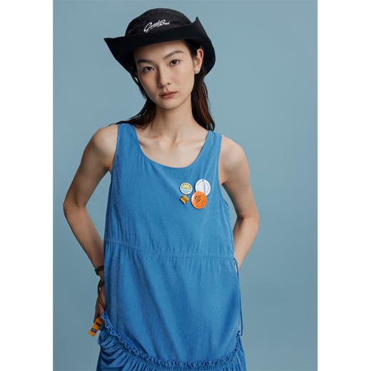 GOODBAI logo刺绣可调节渔夫帽 商品图0