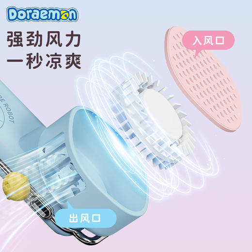 ROCK-哆啦A梦生活系列-多功能挂脖风扇 商品图7