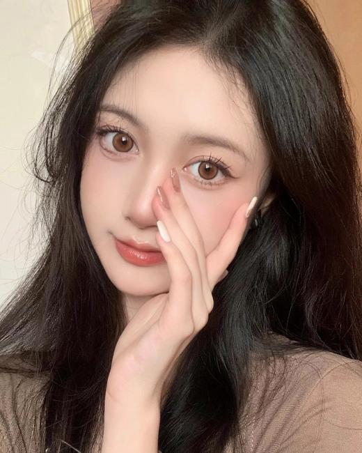 doragina 焦糖奶橘 温温柔柔棕 14.5mm 年抛 含硅水凝胶 商品图1