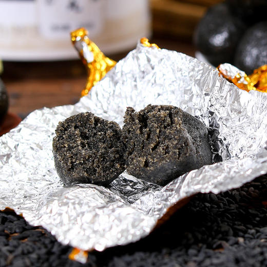 【食补滋养以黑养黑！丸御生乌根丸】乌润如珠芝香四溢，颗颗松软满满回味的芝麻香，营养健康好吃，口感软糯，有仁堂乌黑黑芝麻丸黄精芝麻丸黄精桑叶丸健康好吃 商品图3