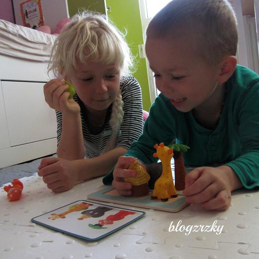 DJECO低幼益智小桌游空间游戏小动物排排队 商品图8