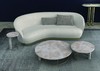 FIBONACCI进口多人沙发 布艺坐垫及靠背，皮质背板沙发 商品缩略图0
