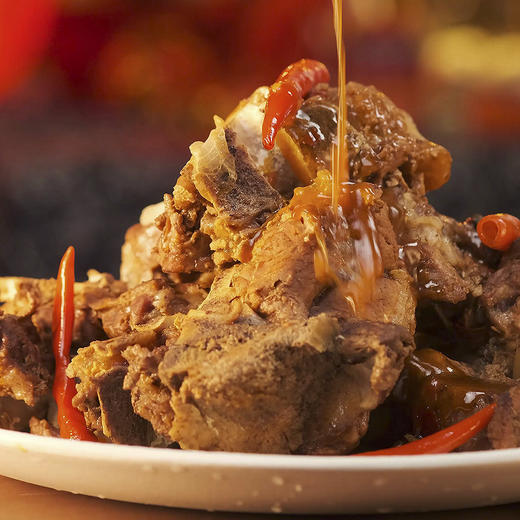 餐云原味酱大骨酱  更多年轻消费群体喜欢的酱大骨味道   一道菜撑起一家店实现标准化操作  (2斤装一包做10份） 商品图5