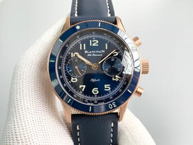 NOOB墙裂推荐新品 宝珀全新Ait Command空军司令系列AC02，极具传奇色彩的计时码表，新款空军司令在设计上忠于历史传统，并将上世纪50年代的复古风格和宝珀的高级制表工艺充分融合！