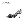 D:FUSE/迪芙斯春季新品豹纹高跟鞋蝴蝶结单鞋DF31111110 商品缩略图4