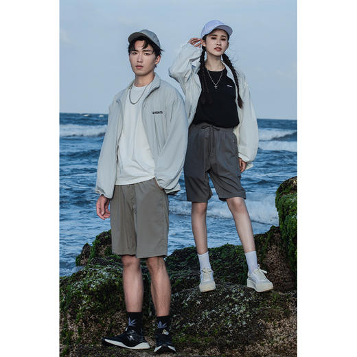 【断码清仓】HX 夏季休闲五分裤S206320095101/02短裤 商品图0