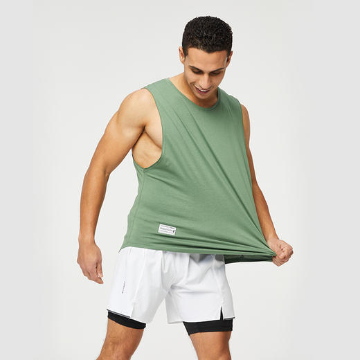 跃牌【跃LEAP-ACTIVE】系列宽松无袖男款美式篮球运动背心G30 商品图2